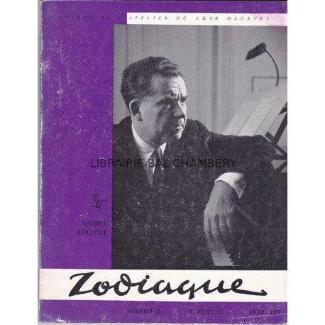 Zodiaque n°33 - André Jolivet