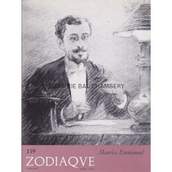 Zodiaque n°139 - Maurice Emmanuel