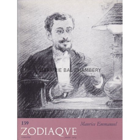 Zodiaque n°139 - Maurice Emmanuel