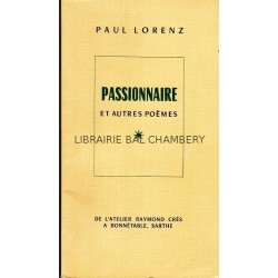 PASSIONNAIRE et autres poèmes
