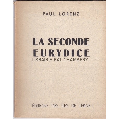 La seconde Eurydice