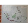 Carte économique Le Monde Malais N° 65 - (Indonésie - Malaisie - Philippines)