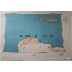 Carte - CANDIE - Ile de Crète - Lybie - Europe