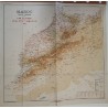 Carte - Maroc - Carte kilométrique des routes, pistes et chemins de fer 1951