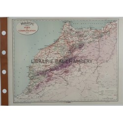 Carte - Maroc - Voies de communication