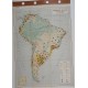 Carte - Amérique du Sud - Production agricole et végétation (N°49)