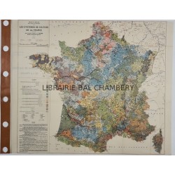 Carte - Les systèmes de culture de la France  (N°32)