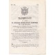 Manifeste du Comte D. Joseph Mercurino Arborio de Gattinara, commandeur de l'ordre royal et militaire des SS Maurice et Lazare,