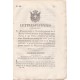 Lettres-Patentes par lesquelles Sa Majesté confie à l'Azienda générale de la Marine l'administration de la Marine