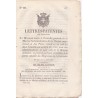 Lettres-Patentes par lesquelles Sa Majesté confie à l'Azienda générale de la Marine l'administration de la Marine