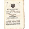 Lettres-Patentes par lesquelles Sa Majesté approuve quelques variations au Réglement annexé aux Patentes Royales du 28 novembre