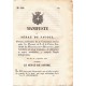 Manifeste du Sénat de Savoie portant publication de la Convention conclue entre Sa Majesté et S.A. le Prince Souverain de