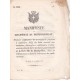 Manifeste du Magistrat du protomédicat, portant notification de prorogation jusqu'au 5 septembre 1844 du délai accordé aux ,