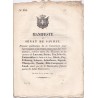 Manifeste du Sénat de Savoie portant publication de la Convention pour l'arrestation et la remise réciproque des malfaiteurs,