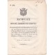 Manifeste de la Chambre Royale des comptes portant notification des dispositions souveraines qui accordent une diminution