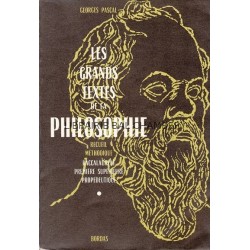 Les grands textes de la philosophie