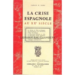 La crise espagnole au XX° siècle