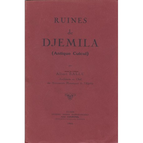 Ruines de Djemila (Antique Cuicul)
