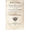 Recueil des diverses pièces de poésie qui ont paru à l'occasion du voyage en Savoie, de LL. MM. le roi et la reine de Sardaigne