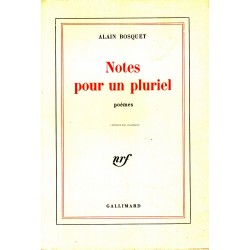 Notes pour un pluriel poèmes