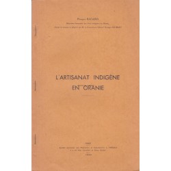 L'artisanat indigène en Oranie