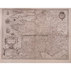 Gallia. Nova totius Galliae geographica descriptio, deintegro...