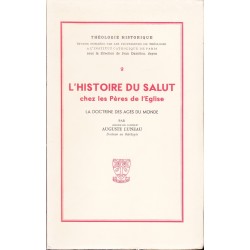 L'histoire du salut chez les Pères de l'Eglise  La doctrine des âges du monde