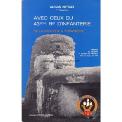 Avec ceux du 43ème Rgt d'Infanterie de la Belgique à Dunkerque