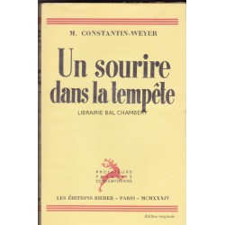Un sourire dans la tempete