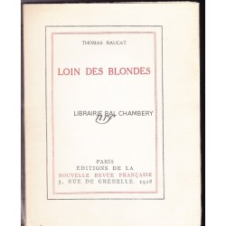 Loin des blondes