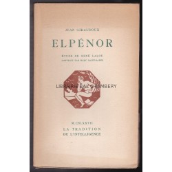 Elpénor - Etude de René Lalou - Portrait par Marc Saint Saëns