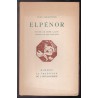Elpénor - Etude de René Lalou - Portrait par Marc Saint Saëns