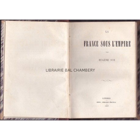 La France sous l'Empire