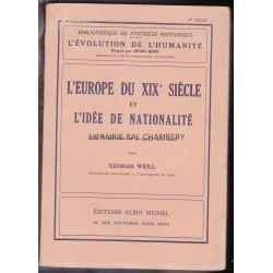 L'Europe du XIXe siècle et l'idée de Nationalité