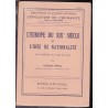 L'Europe du XIXe siècle et l'idée de Nationalité