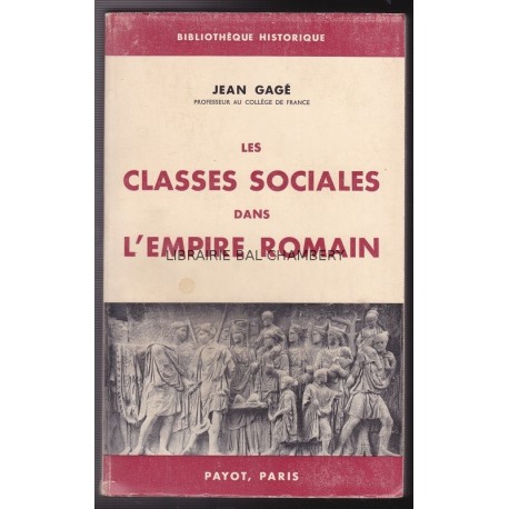 Les classes sociales dans l'Empire romain