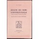 Origine des Noms Patronymiques Français - (donnant l'étymologie de 10000 noms de famille)