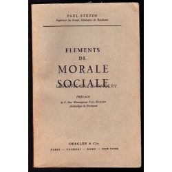 Eléments de morale sociale