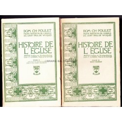 Histoire de l'église Tome I: Antiquité et moyen âge débuts des temps modernes + Tome II: Temps modernes