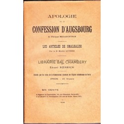 Apologie de la confession d'Augsbourg