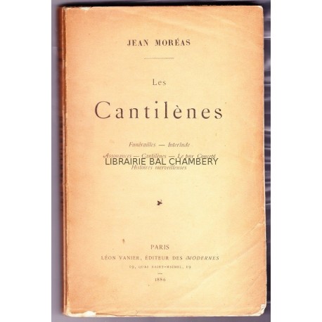 Les Cantilènes - Funérailles, Interludes, Assonances, Cantilènes, Le pur concept, Histoires merveilleuses