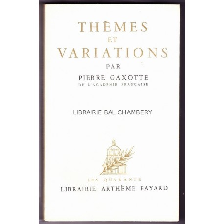 Thèmes et variations