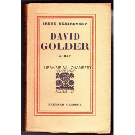 David Golder - Roman