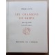 Les chansons de Bilitis – Pointes sèches originales de Gaston Barret