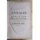 Annales de la monarchie françoise - Depuis Pharamond jusqu'à la majorité de Louis XV