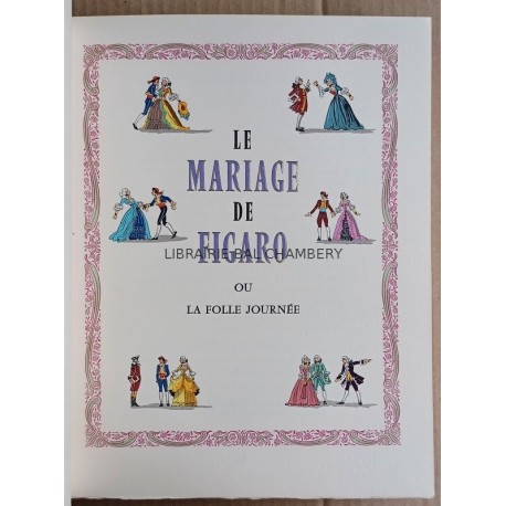 Le Théâtre de Beaumarchais - Illustré par Jean Gradassi