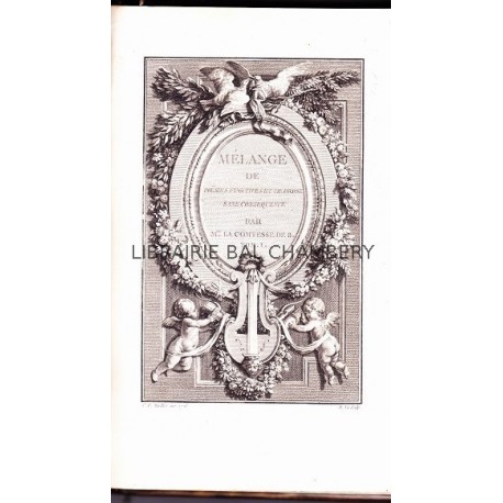Mélange de poësies fugitives et de prose sans conséquence  - Volsidor et Zulménie  2 vol.