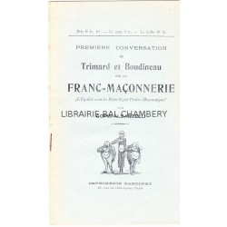 Premiere conversation de Trimard et Boudineau sur la franc-maçonnerie