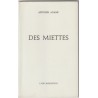 Des miettes