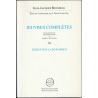 Oeuvres complètes T XI - Ecrits sur la Botanique